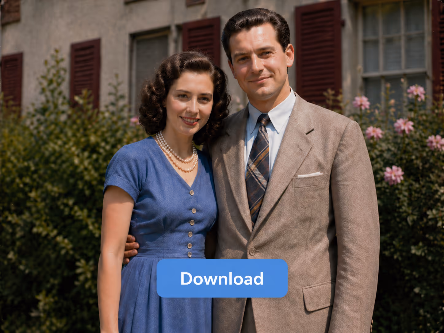 Download professionally restored old video footage in high resolution