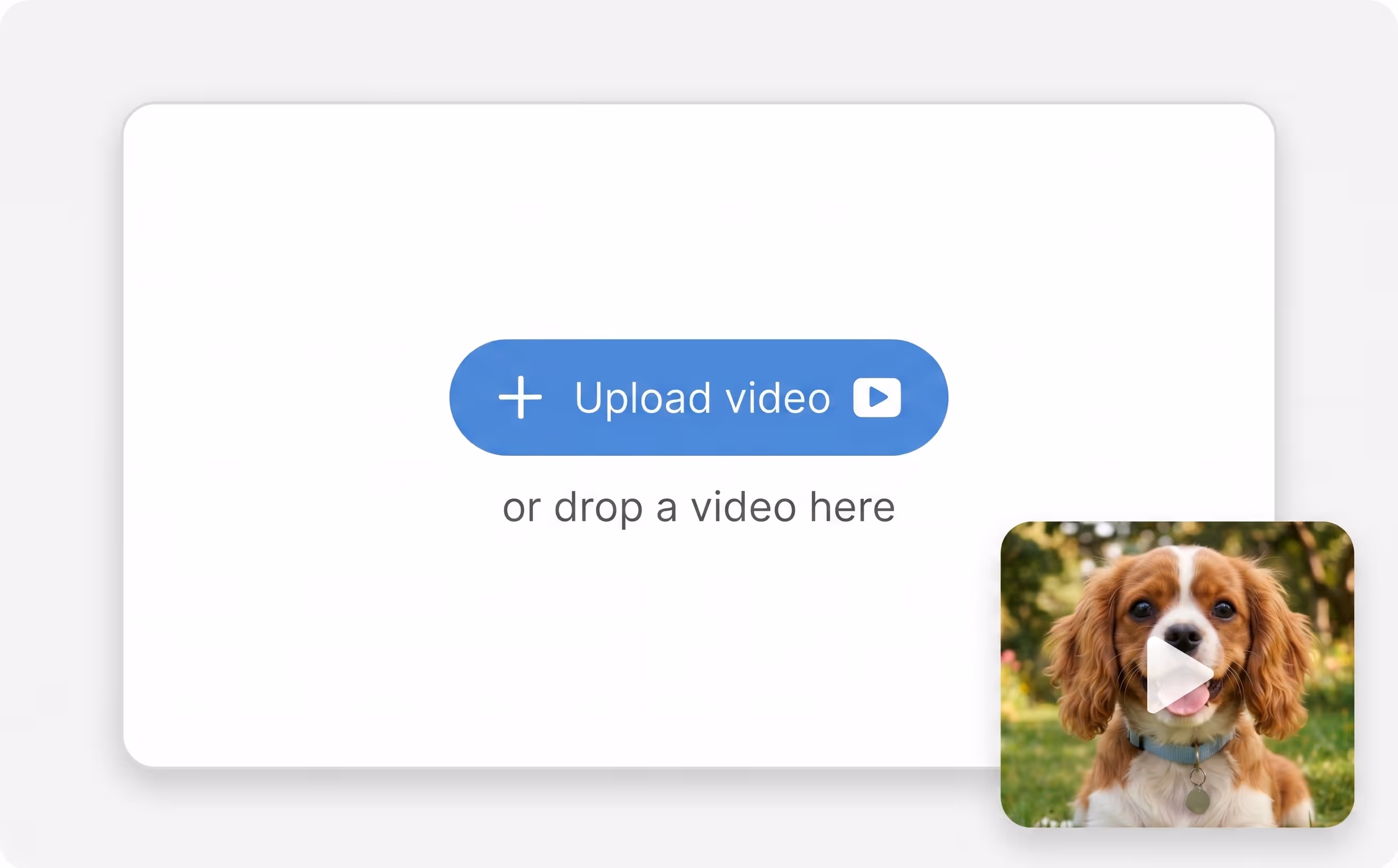 Upload soft-focus or blurry footage for AI video sharpening